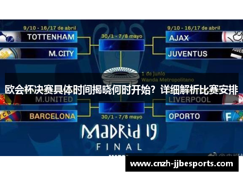 欧会杯决赛具体时间揭晓何时开始？详细解析比赛安排